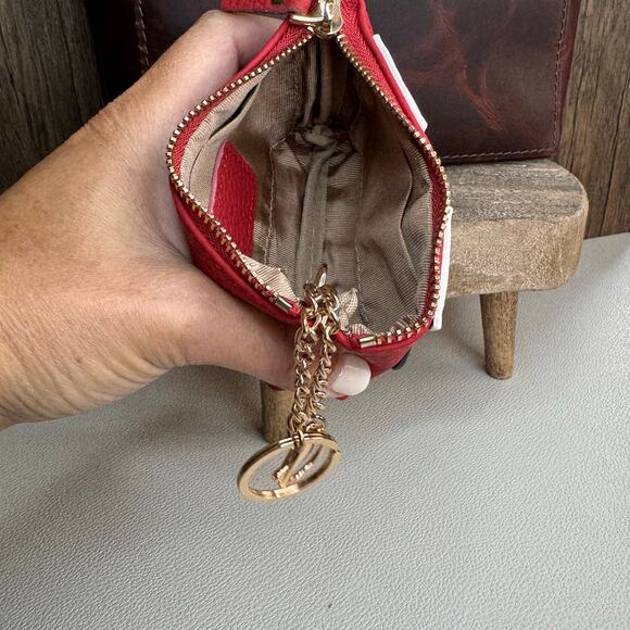 Flower Coin Purse Flower Wallet Genuine Leather Wallet NEW FAST SHIP - Picture 4 of 4